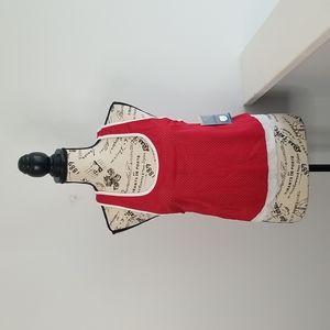 Stanford double layer Pinnies mesh tank size medium